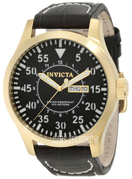 Invicta Specialty Czarny/Skóra Ø48 mm 11194