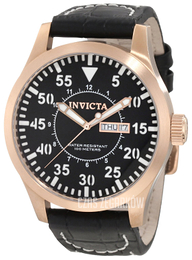 Invicta Specialty Czarny/Skóra Ø48 mm 11195