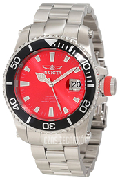 Invicta Pro Diver Czerwony/Stal Ø43 mm 11210