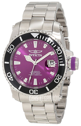 Invicta Pro Diver Purpurowy/Stal Ø43 mm 11213