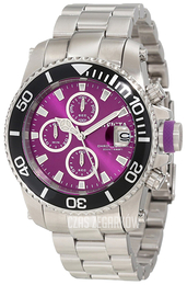 Invicta Pro Diver Purpurowy/Stal Ø43 mm 11217