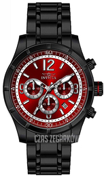Invicta Specialty Czerwony/Stal Ø45 mm 11381