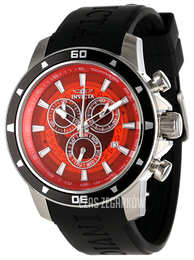 Invicta Specialty Czerwony/Guma Ø45 mm 11382