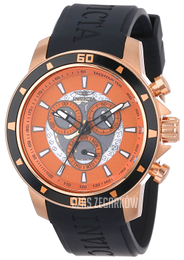 Invicta Specialty Różowe złoto/Guma Ø45 mm 11387