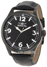 Invicta Specialty Czarny/Skóra Ø48 mm 11420