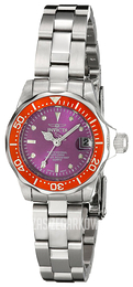 Invicta Pro Diver Purpurowy/Stal Ø24 mm 11439
