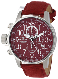 Invicta I-Force Czerwony/Skóra Ø46 mm 11523