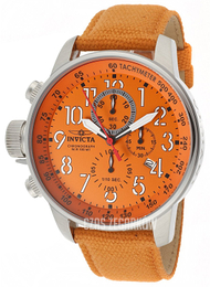 Invicta I-Force Pomarańczowy/Skóra Ø46 mm 11526
