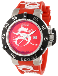 Invicta Subaqua Czerwony/Guma Ø50 mm 11641