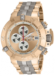 Invicta Subaqua Różowe złoto/Stal Ø50 mm 11643