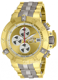 Invicta Subaqua Żółte złoto/Stal Ø50 mm 11644