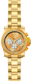 Invicta Angel Pomarańczowy/Stal w odcieniu złota Ø40 mm 11733