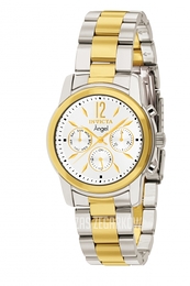 Invicta Angel Biały/Stal w odcieniu złota Ø38 mm 11735