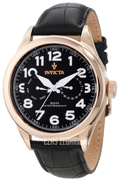 Invicta Vintage Czarny/Skóra Ø45 mm 11742