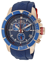 Invicta Pro Diver Niebieski/Guma Ø45 mm 11749BRB