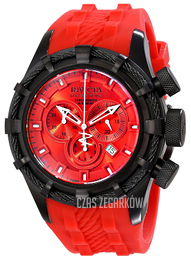 Invicta Bolt Czerwony/Guma Ø50 mm 11821