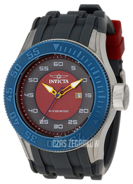 Invicta Pro Diver Czerwony/Guma Ø50 mm 11949