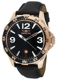 Invicta Specialty Czarny/Skóra Ø45 mm 12124