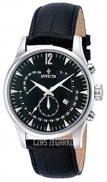 Invicta Vintage Czarny/Skóra Ø45 mm 12235