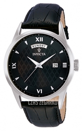 Invicta Vintage Czarny/Stal Ø45 mm 12243