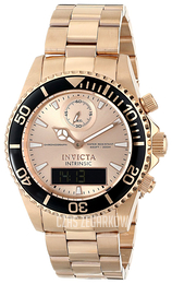Invicta Pro Diver Różowe złoto/Stal w kolorze różowego złota Ø43 mm 12473