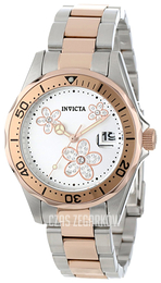 Invicta Pro Diver Srebrny/Stal w kolorze różowego złota Ø38 mm 12507
