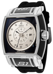 Invicta S1 Srebrny/Guma 12595