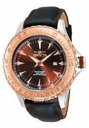 Invicta Pro Diver Brązowy/Skóra Ø47 mm 12616