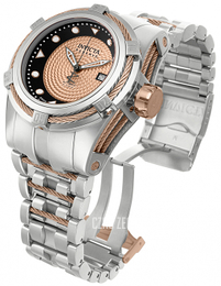 Invicta Bolt Różowe złoto/Stal Ø53 mm 12682