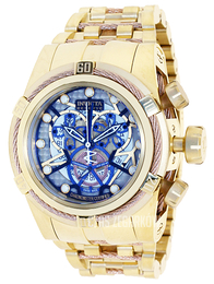 Invicta Bolt Srebrny/Stal w odcieniu złota Ø53 mm 12902