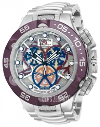 Invicta Subaqua Srebrny/Stal Ø50 mm 12906