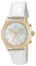 Invicta Angel Biały/Skóra Ø39 mm 12990