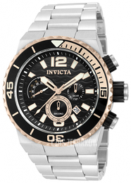 Invicta Pro Diver Czarny/Stal Ø48 mm 12995