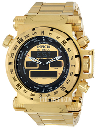 Invicta Coalition Forces Czarny/Stal w odcieniu złota Ø51 mm 13080