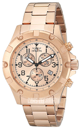 Invicta Specialty Różowe złoto/Stal w kolorze różowego złota Ø45 mm 13621