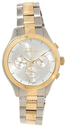 Invicta Angel Srebrny/Stal w odcieniu złota Ø40 mm 13725