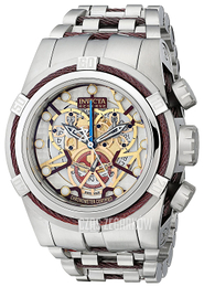 Invicta Bolt Srebrny/Stal Ø53 mm 13749