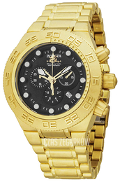 Invicta Subaqua Czarny/Stal w odcieniu złota Ø50 mm 13752