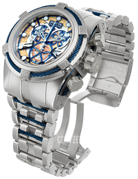 Invicta Bolt Żółte złoto/Stal Ø53 mm 13753