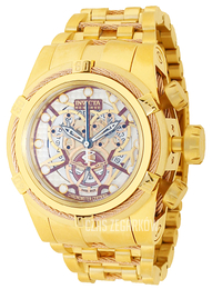 Invicta Bolt Srebrny/Stal w odcieniu złota Ø53 mm 13756