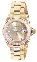 Invicta Pro Diver Żółte złoto/Stal w odcieniu złota Ø40 mm 13930