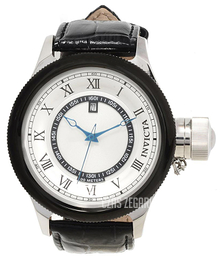 Invicta Russian Diver Srebrny/Skóra Ø52 mm 14077