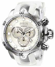 Invicta Reserve Srebrny/Guma Ø53 mm 1408