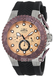 Invicta Pro Diver Różowe złoto/Guma Ø48 mm 14092