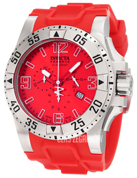 Invicta Excursion Czerwony/Guma Ø50 mm 1411