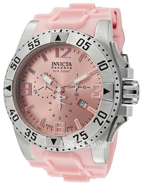 Invicta Reserve Różowy/Guma Ø50 mm 1415