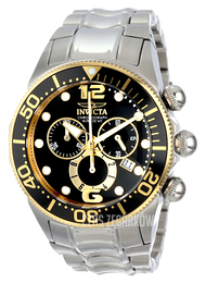 Invicta Lupah Czarny/Stal Ø47 mm 14197
