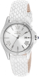 Invicta Angel Srebrny/Skóra Ø32.5 mm 14317