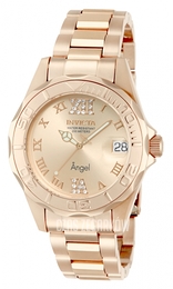 Invicta Angel Różowe złoto/Stal w kolorze różowego złota Ø38 mm 14398