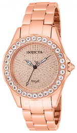 Invicta Angel Zestaw diamentów/Stal w kolorze różowego złota Ø38 mm 14527